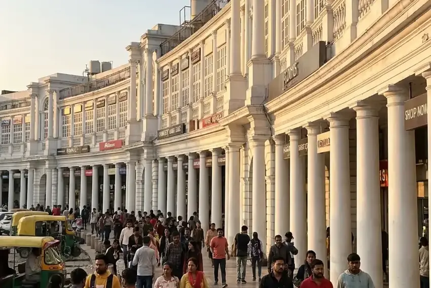 Connaught Place inner circle Delhi